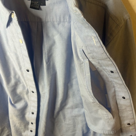 5.11 Tactical Series Blue Button Down Shirt Men’s L Utility Workwear, pockets - Picture 5 of 8